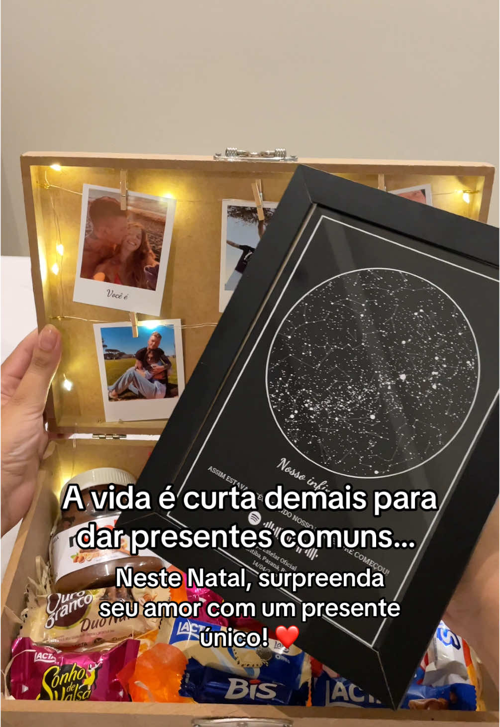 Seu amor merece um presente surpreendente! ❤️  #natal #presentedenatal #dezembro #ideiadepresente #presentespersonalizados #viral #presentecriativo #namorado #boxnatalina #tiktok #casal #tiktok #aniversariodenamoro #presentes #boxnatalina 