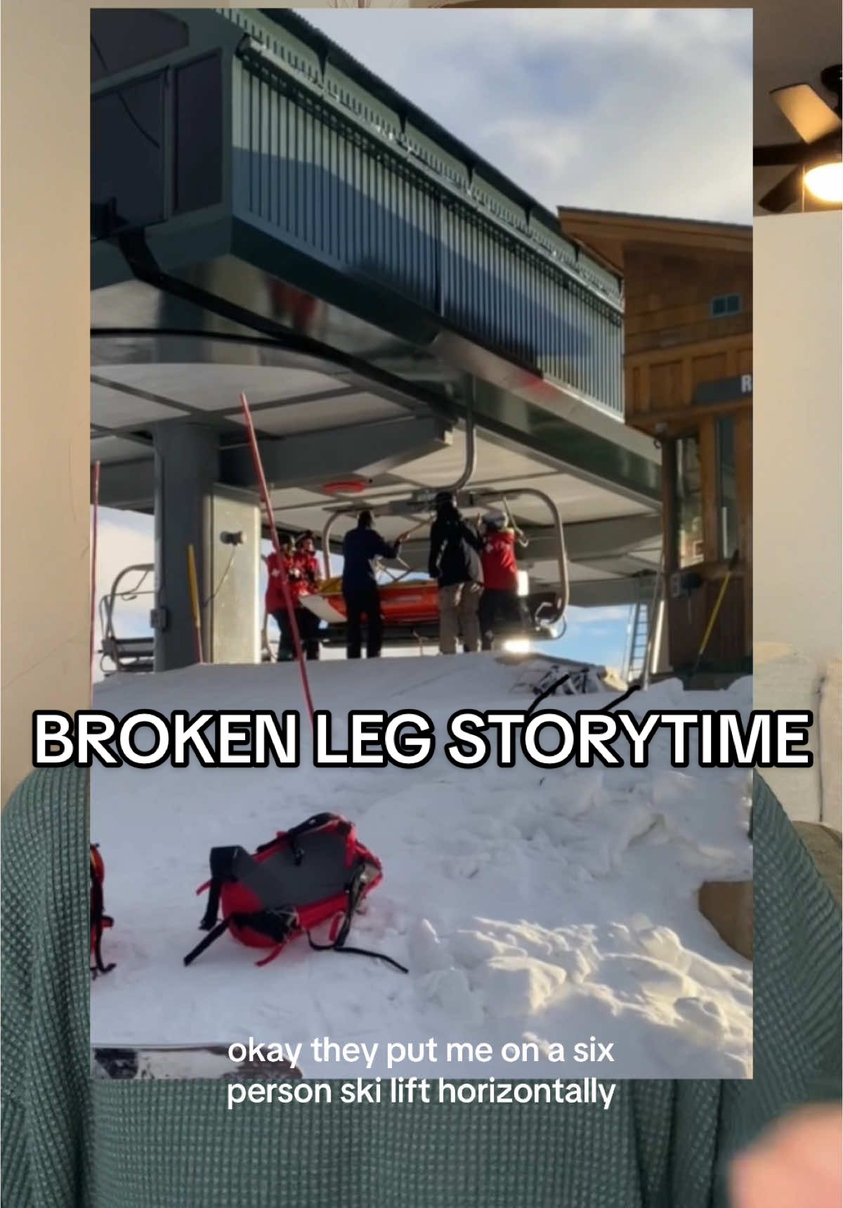 Replying to @Mary broken leg storytime 🫣🎿 (also i have an in depth tutorial for these waves pinned) 