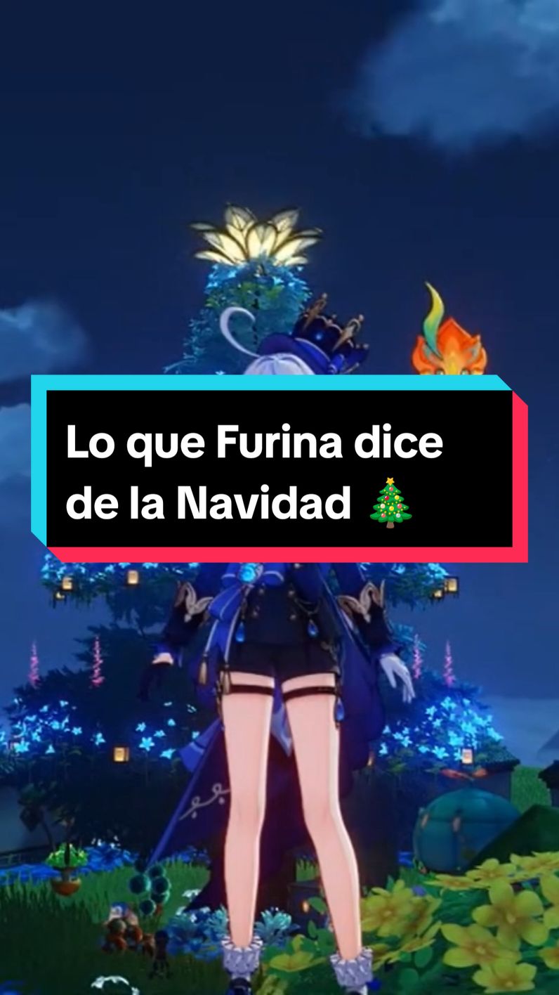 Lo que Furina dice de la Navidad #furinagenshinimpact #furinaedit #navidad #GenshinImpact 