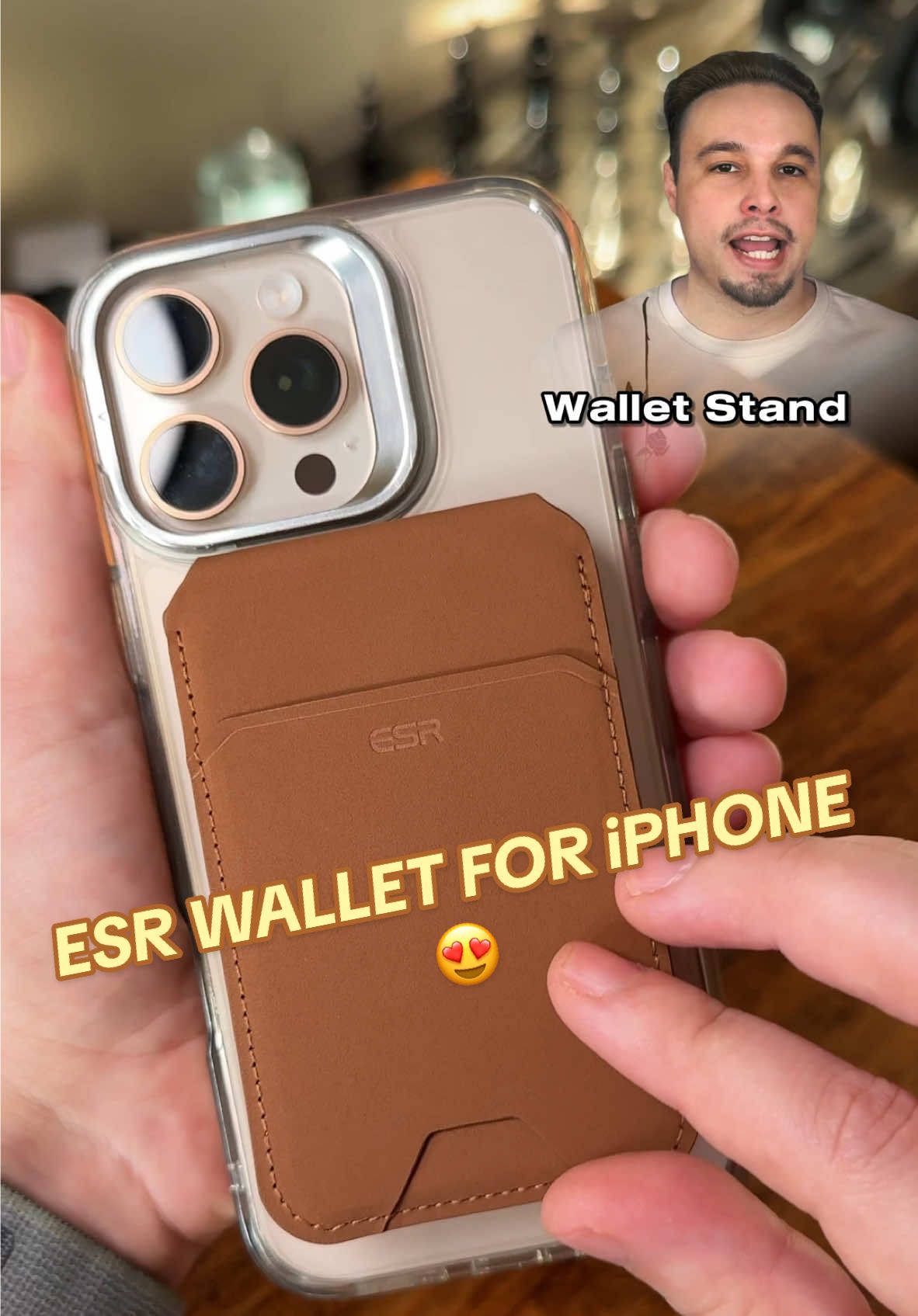 Looking for a stylish gift? 🤩👇 The ESR Magnetic Wallet Stand is a must-have iPhone accessory 🔥 With its strong magnetic lock, it securely holds up to 3 cards 💳 Plus, it doubles as an adjustable stand—perfect for FaceTime and streaming on the go!  Crafted from vegan leather in bold colors like Sly Blue and Lavender, this wallet is the ultimate combo of function and flair 😄👍 @ESR US  #esrgear #esrmagsafewallet #wallet #gift #christmasgift #iphoneaccessories #techtok 