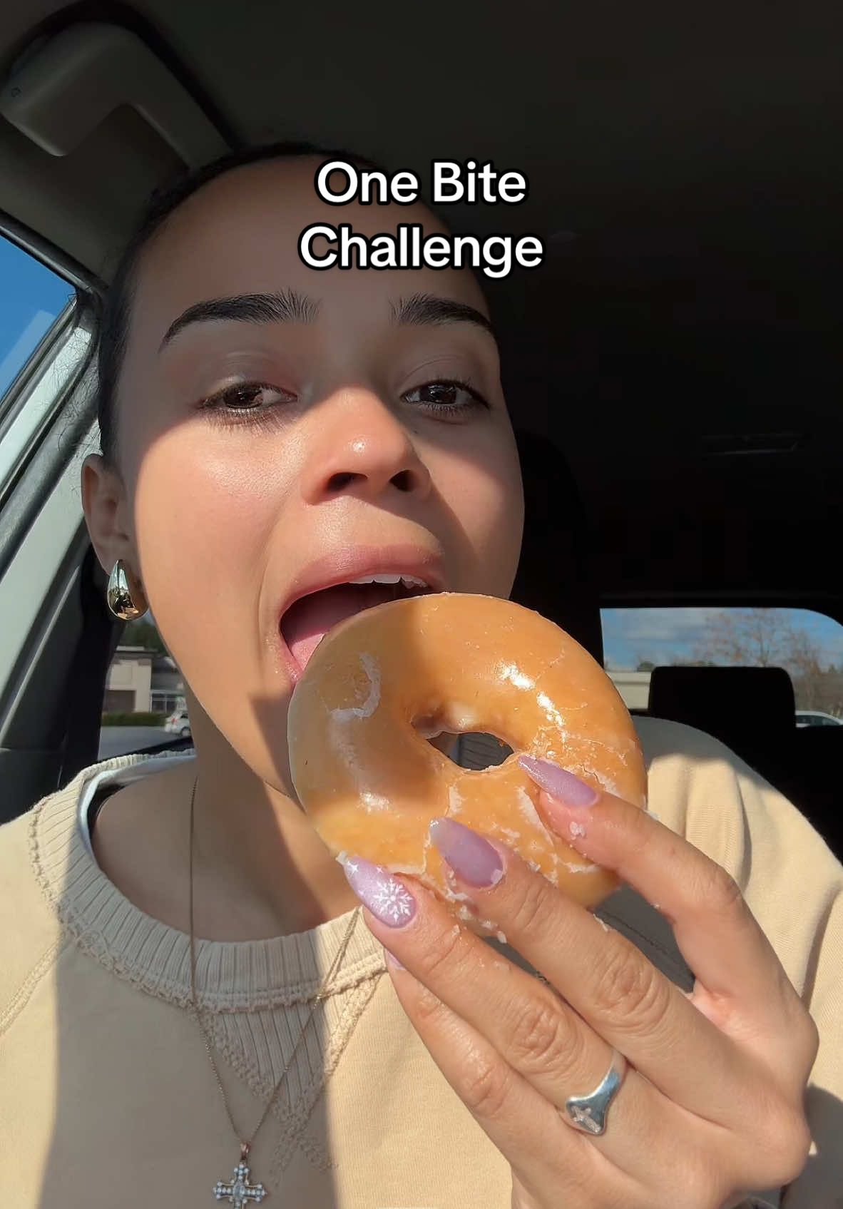 Donut but one bite #donut 