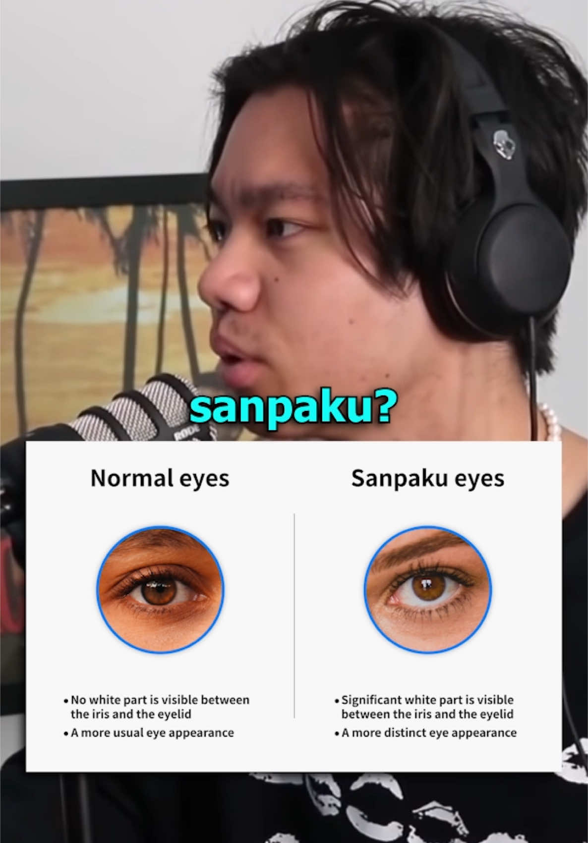 The Sanpaku Eye Theory. #jumpersjump #fyp #podcast #jumpersjumppodcast #podcastclips #jumpersjumpclips #theory #theories 