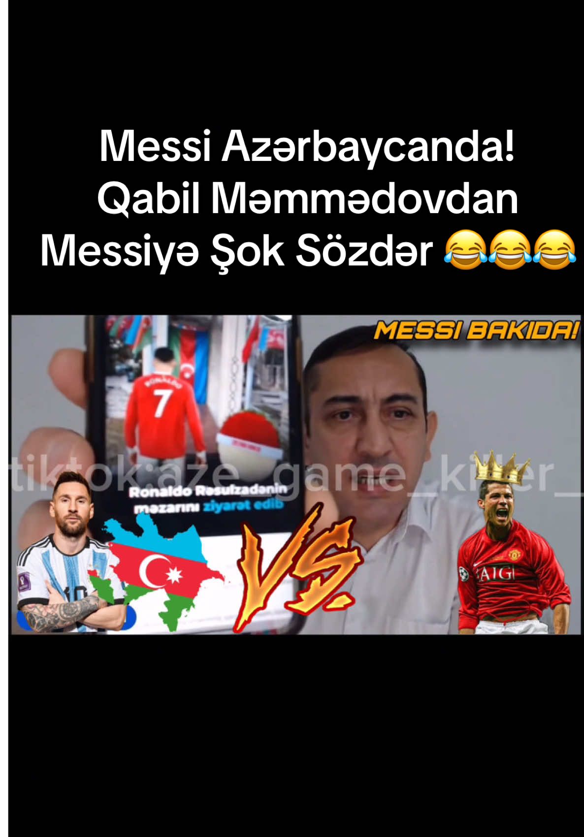 Messi Azərbaycanda.Qabildən Xoş gəldin Mesajı 😂😂 #aze_game_killer_ #qabilmemmedov #represyayason #inqlabtv #karrupsyayasontv #azerbaycan🇦🇿 #qabil #azerbaijan 