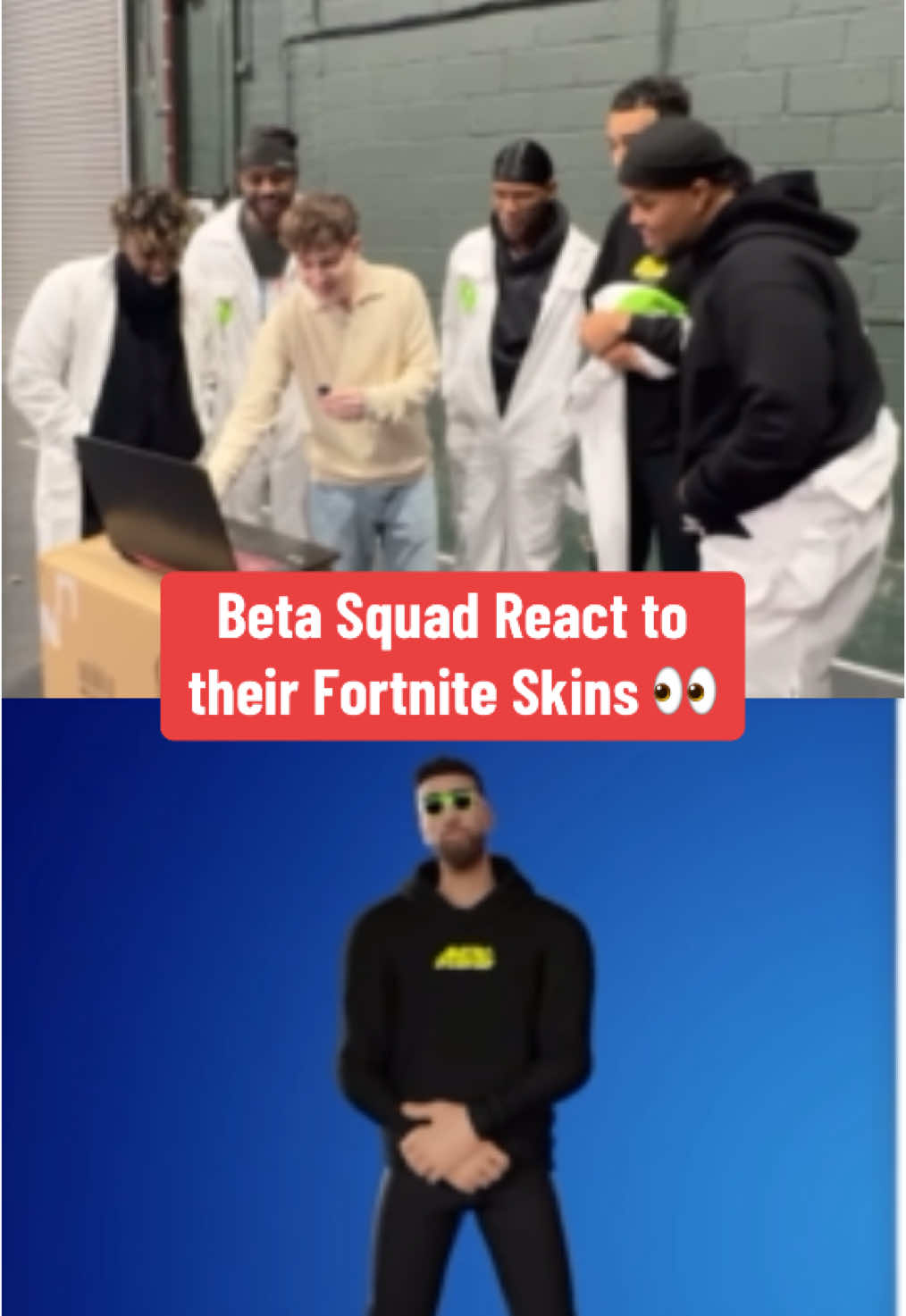 Beta squad in Fortnite #fyp #kingkenny #betasquad #viral #chunkz #niko #fortnite #ogfortnite #fortniteskins #trending #sharky #ajshabeel #kingkennytv #ksi #sidemen #blowthisupforme #omg 