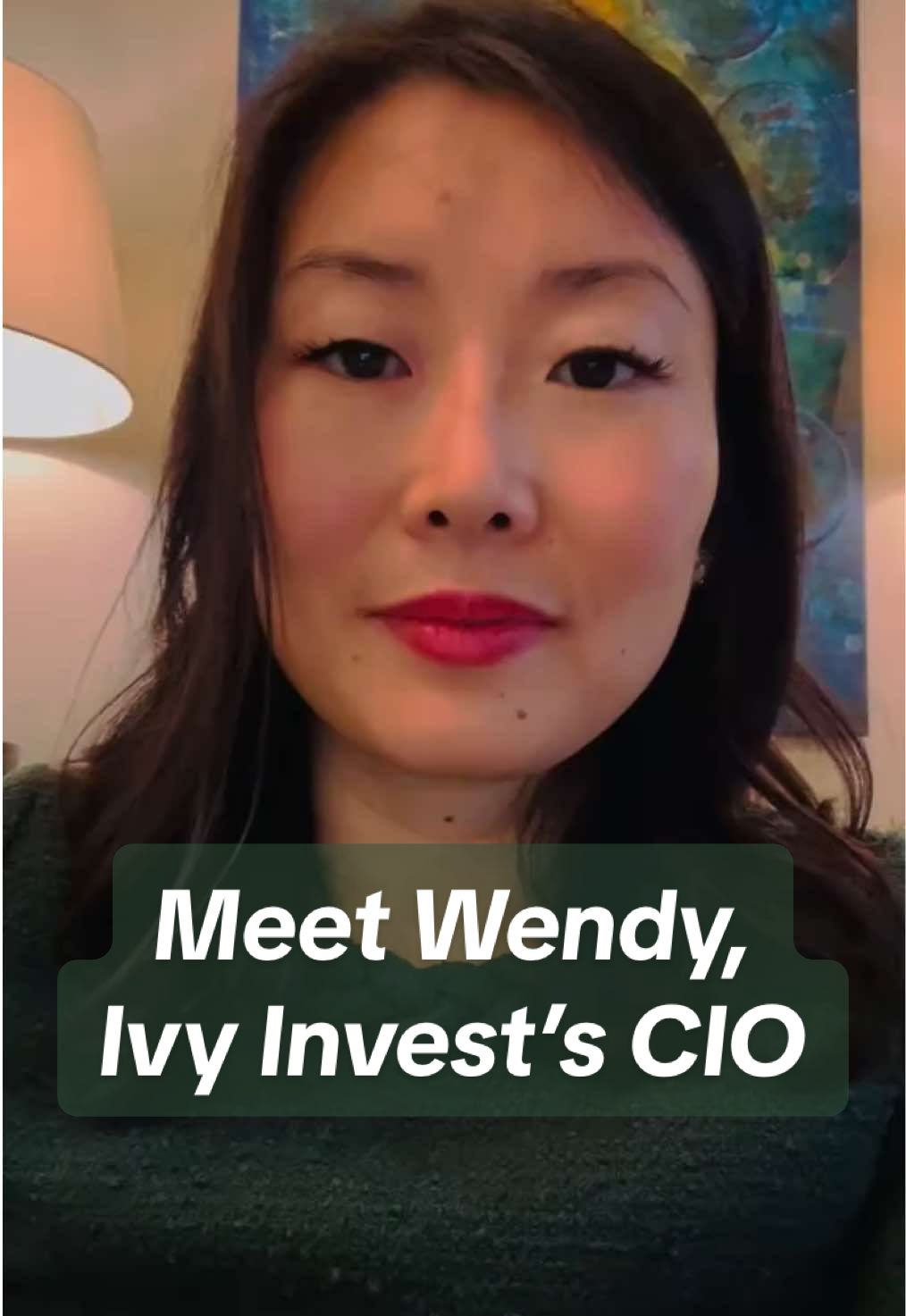 Meet Wendy, Ivy Invest’s Chief Investment Officer #investing #wealth #finance 