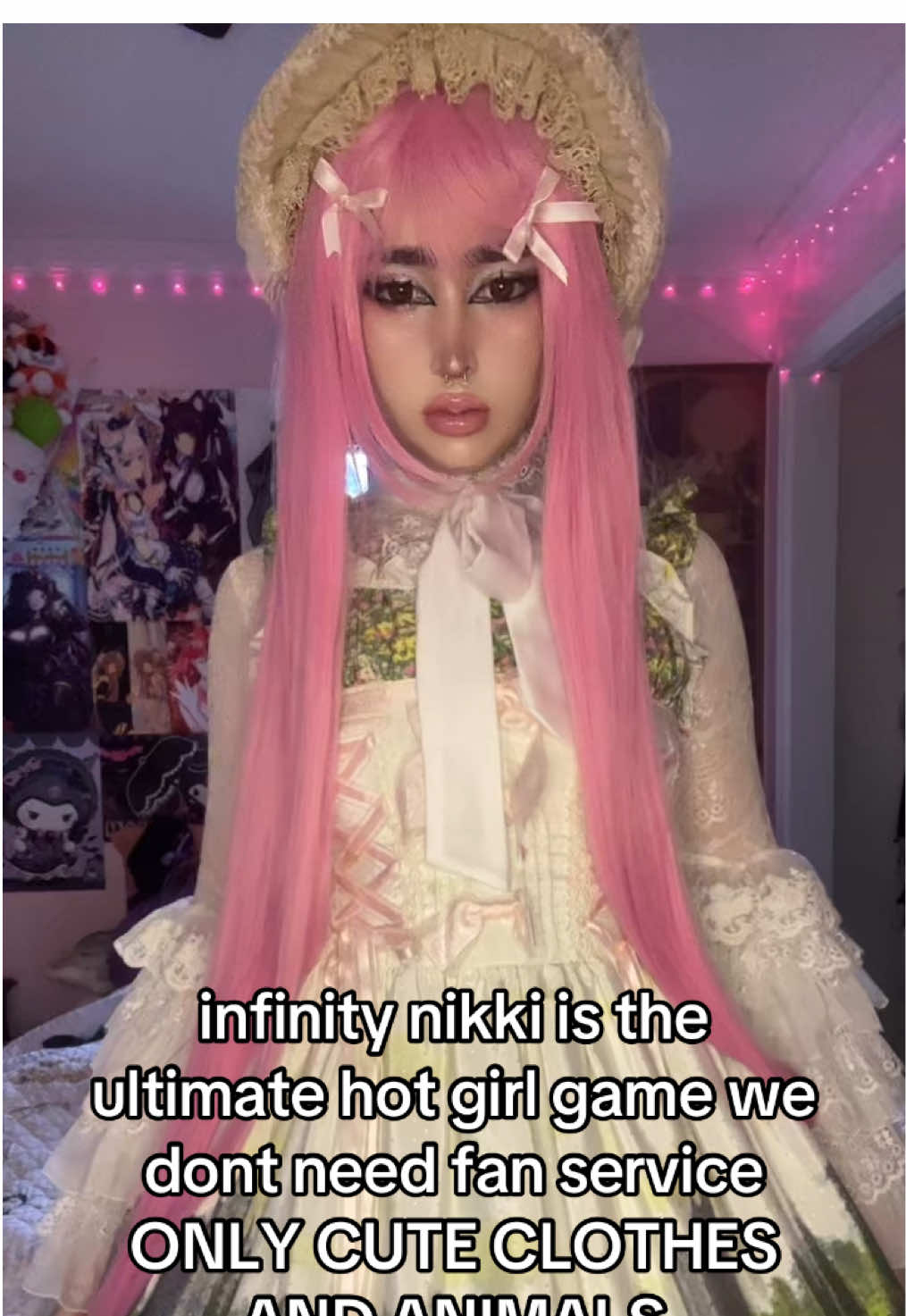 i love this game w my whole heart and its like my perfect blend of genshin and dress up games…😻💕 #infinitynikki #nikki #lovenikki #cosplay #lolita 