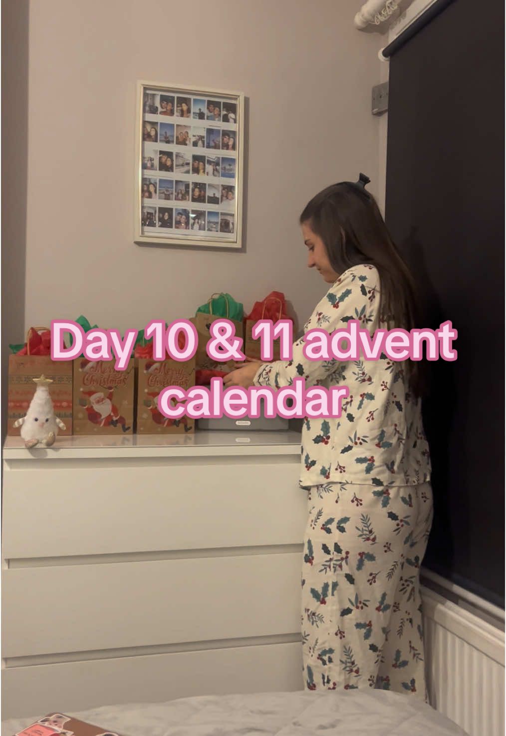 Day 10 & 11 of opening my advent calendar 🤣🩷 #adventcalendar #present #unboxingvideo #christmasinspo #