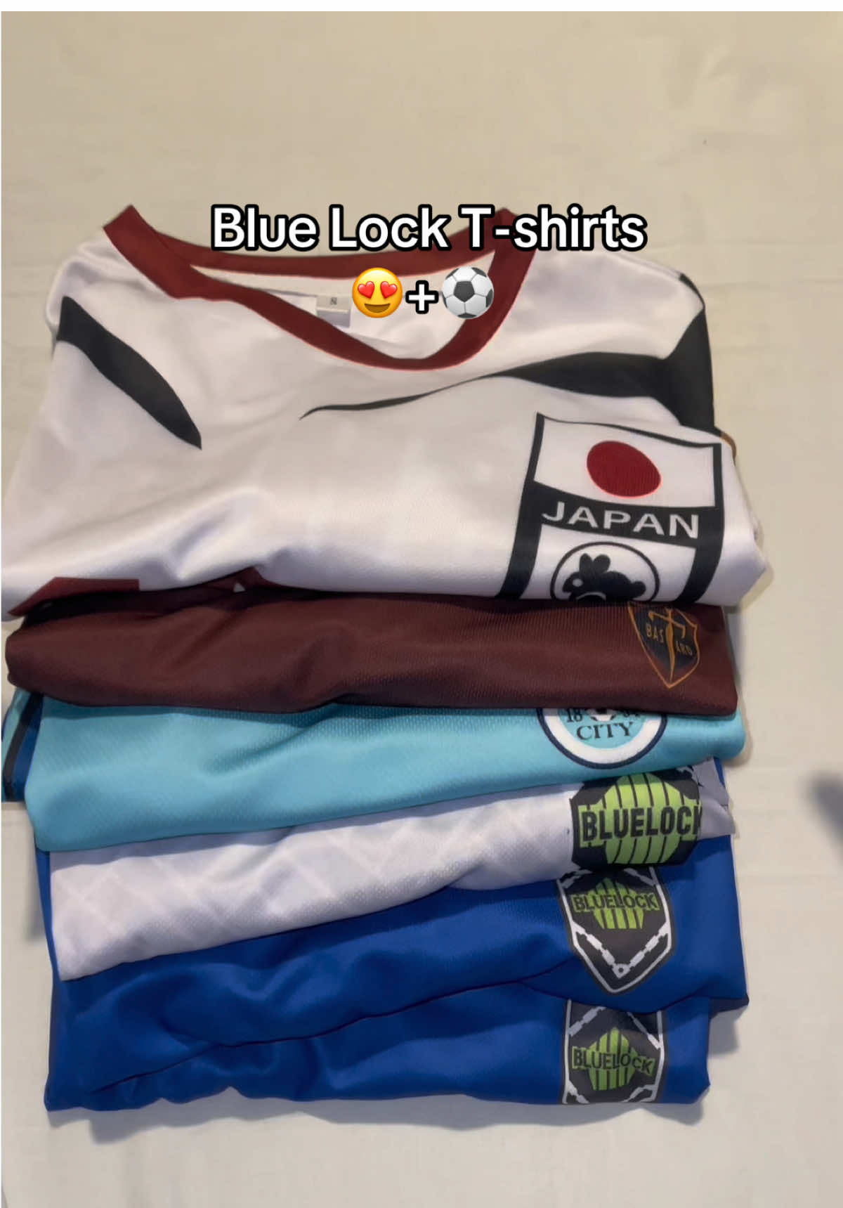 Cual es tu equipo favorito? Y porque? Camisetas Blue Lock #bluelock #bluelockmanga #bluelockedit #bluelockanime 