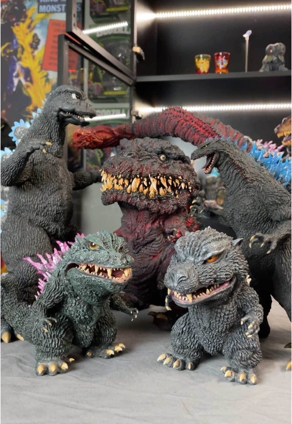 “I dont have a problem, I can quit at anytime!” #godzilla #godzillacollection #fypage #kaiju #xplusgodzilla 