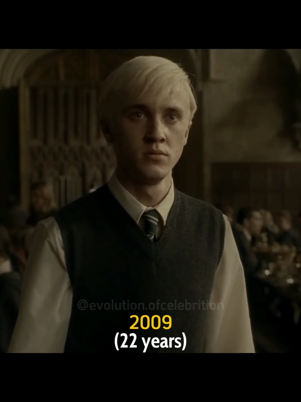 Evolução Tom Felton (1997-2024) . . . . . . . . . . . #tomfelton #dracomalfoy #harrypotter #fyp #fyy #fyyyyyyyyyyyyyyyy 