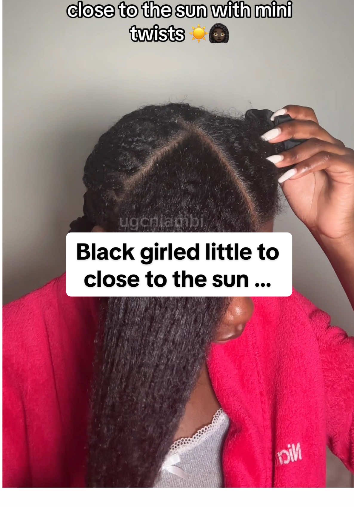 I could and I did 😍 my first time doing mini twist on my natural hair, how do they look ? 👀 #hairtok #hairguru #blackgirltiktok #naturalhaircommunity #minitwists #naturalhair #type4hair #minitwistsonnaturalhair #naturalhairproblems #blackgirlstruggles #hairproblems #naturalhairstyle #ugcniambi 