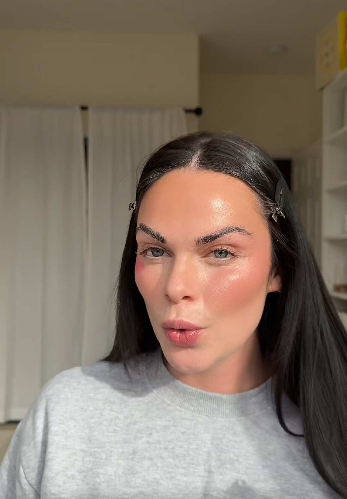 yapping for 6 minutes about the best drugstore makeup of 2024 🙂‍↔️  Products mentioned- @about-face beauty performer foundation  @NYX Professional Makeup  • pro fix stix  • buttermelt bronzer  • buttermelt blush  @e.l.f. Cosmetics  • liquid bronzer + brush  • liquid blush  • fine as fleck eyeshadow  • power grip dewy setting spray  • glimmer lip oil “candy coded” @Maybelline NY  • firework mascara  • lifter lip liner “big lift”  @Milani Cosmetics blush + glow wand “dolce pink” (Also loved their blur out smoothing primer)  @loréal paris usa infallible setting spray @Makeup Revolution icon eyeshadow palettes  #drugstoremakeup #affordablemakeup #dupes #dupe #makeupreview #honestreview #makeupreview #bestof2024 #drugstoremusthaves 