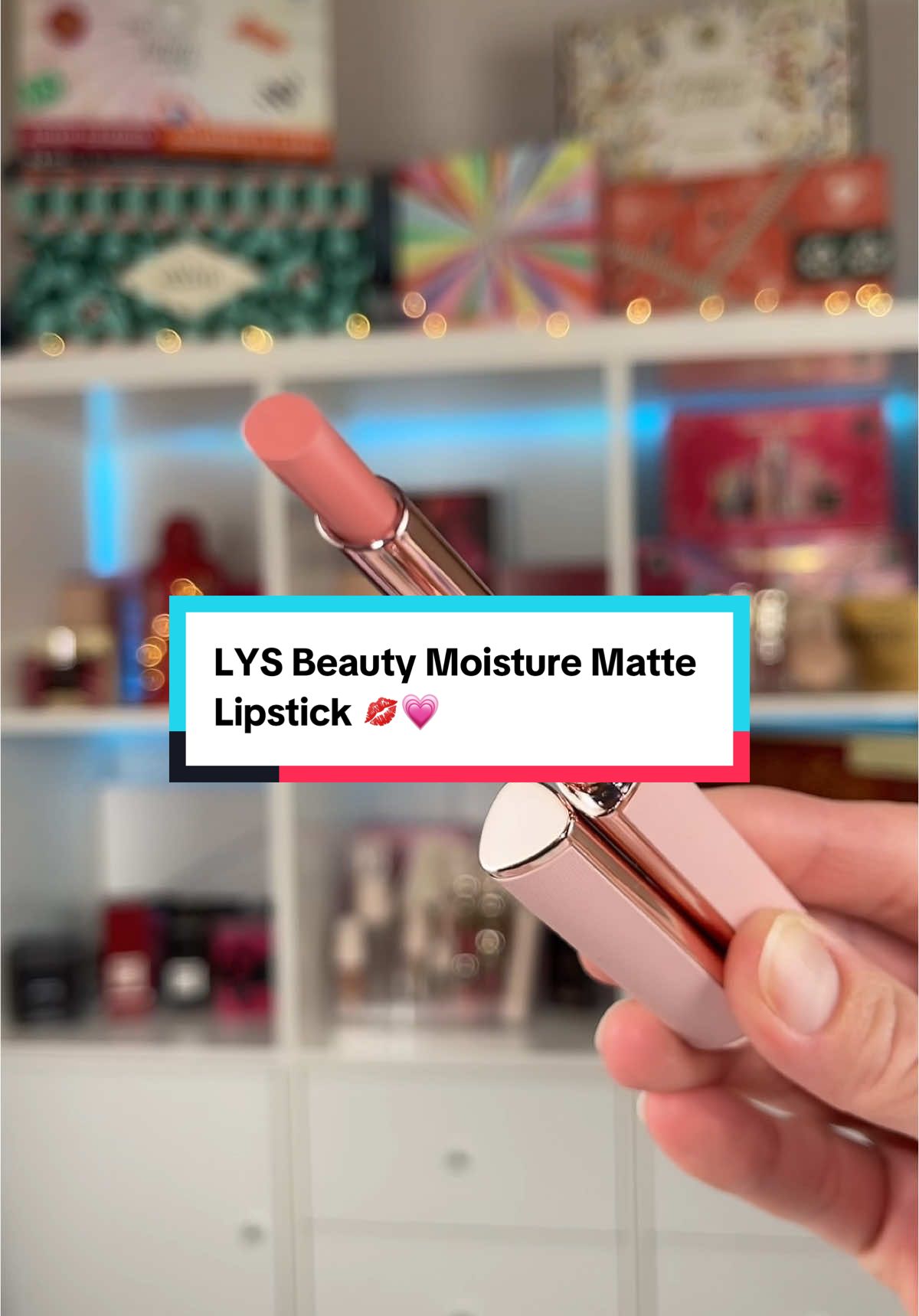 Moisture Matte Lipstick 💗🤎 The formula is a dream ✨💋 matte finish lipstick with a moisturizing feeling!  @LYS Beauty LYS Beauty's Speak Love Moisture Matte Lipstick in Sincere  #lys #lysbeauty #lyslipstick #mattelipstick #MakeupCollection #speaklove #CleanBeauty #MatteLips #hydratingmatte #MakeupAddict #lipstickswatch  #beautyessentials #lipproduct 