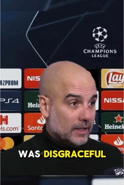 Pep Guardiola COOKED his entire team after Manchester City lost 2-0 to Juventus 😳 #mancity #manchestercity #pepguardiola #erlinghaaland #haaland #juventus #juve #championsleague #ai #footballtiktok #interview #shorts #fyp 