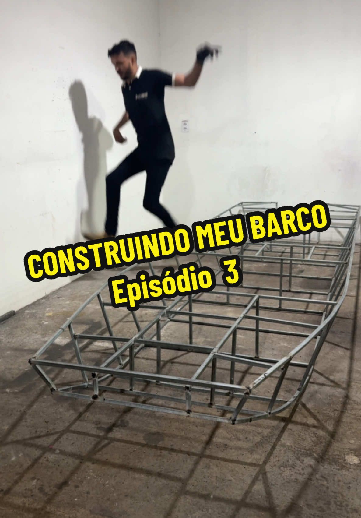 Episódio 3: Contruindo meu próprio barco! #barco #pesca #passoapasso #parte3 