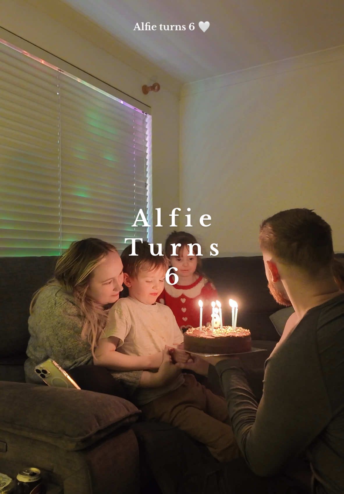 Alfie turns 6 🥹🤍 #homewithchloex #wifelife #mumlife  