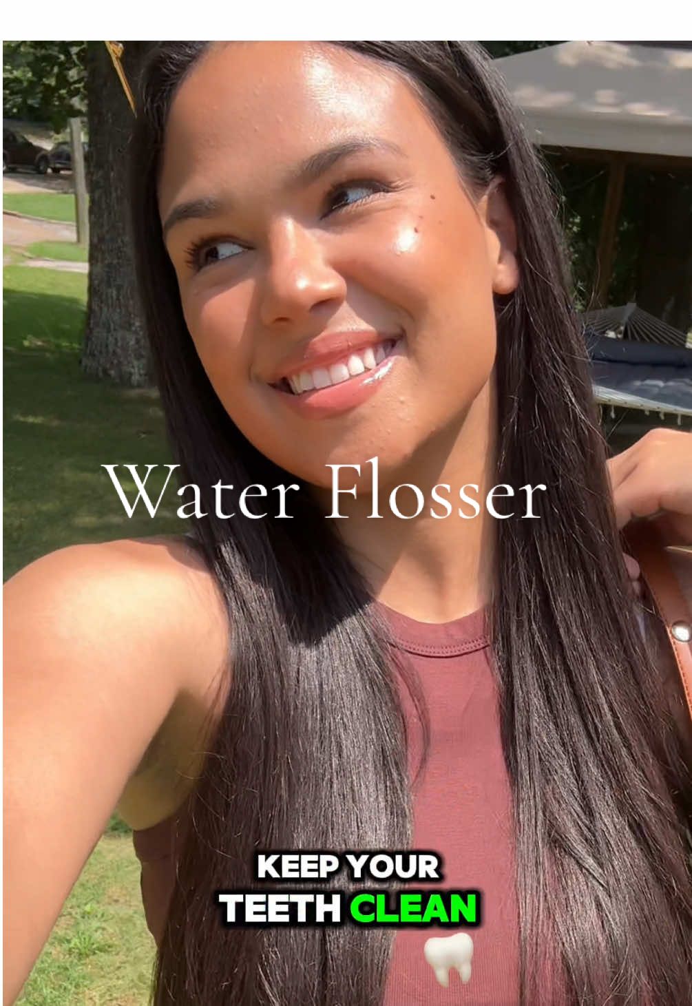 This water flosser keeps your teeth so clean! @quip #quip #waterflosser 