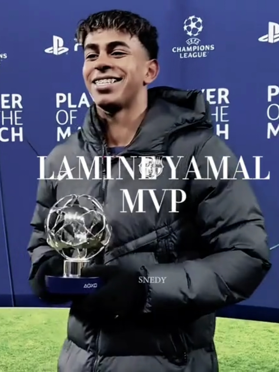 El MVP de hoy⚡️💎#lamineyamal #lamineyamal💎 #yamal #lamine #mvp #championsleague #fcbarcelona #barça #borussiadortmund #fyp #fy 