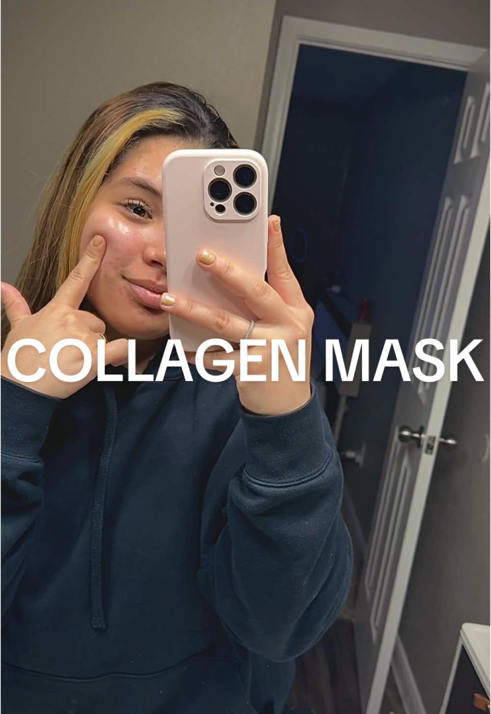 COLLAGEN MASK💁🏼‍♀️🧘🏼‍♀️💆🏼‍♀️🧖🏼‍♀️🩷😍 #collagen #collagenmask #collagenpeptides #collagenviral #mask 