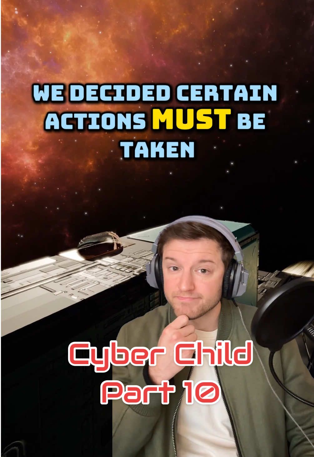 The Captain announces serious steps will have to be taken following yesterday's prank... #space #scifi #fyp #deepspaceradio #cyberchild #spaceship #radio #story 