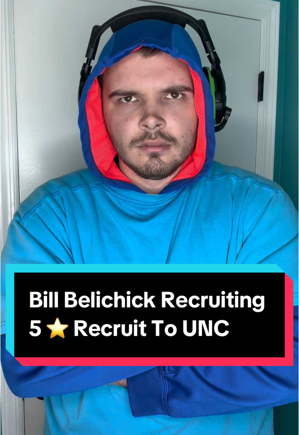 Bill Belichick Recruiting 5 ⭐️ Star Recruit To UNC #nfl #ncaa #cfb #CollegeFootball #ncaafootball #recruitment #unc #football 