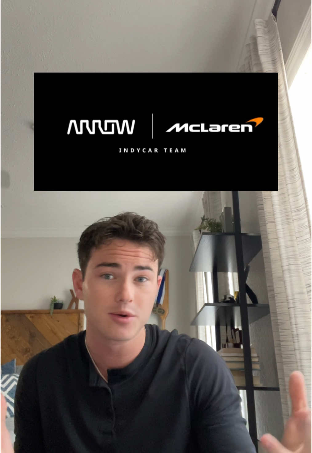 Replying to @Caro THANK YOU @Arrow McLaren @McLaren … love repping papaya!! #mclaren #mclarenracing #f1 #indycar #arrowmclaren #patooward #oscarpiastri #landonorris #papaya #motorsports 