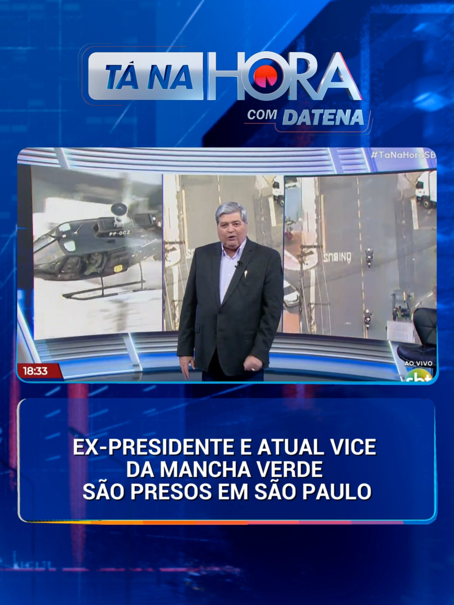 O ex-presidente da Mancha Verde, torcida organizada do Palmeiras, Jorge Luiz Sampaio, e o atual vice se entregaram à polícia nesta quarta-feira (11), em São Paulo. Foragido desde novembro, Jorge é suspeito de envolvimento em uma emboscada contra a Máfia Azul, do Cruzeiro, que resultou na morte de um torcedor cruzeirense e deixou 17 feridos no último dia 27 de outubro. #sbtnews #jornalismosbt #notícias #tanahora #datena #datenanosbt #noticiasdodia #noticiasdehoje #policia #crime #tragedia #futebol #torcidaorganizada #manchaverde #palmeiras #mafiaazul #cruzeiro #tiktoknoticias#fyp