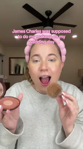 Yes, I really asked my husband if he could find a way for James Charles to do my makeup for our wedding day🤣🤣 It would have been a dream. #jamescharles #getreadywithme #comfortcontentcreator 