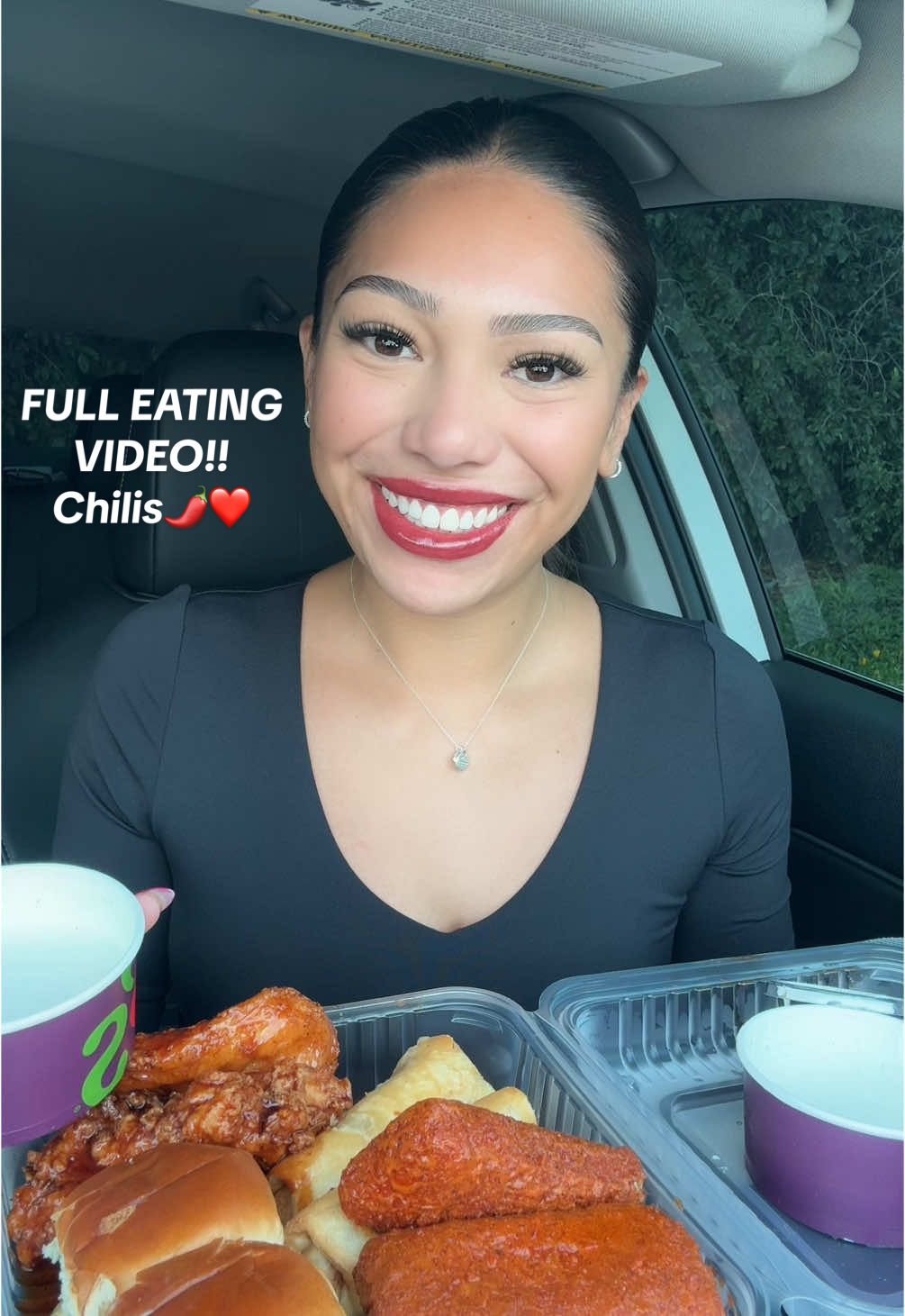 CHILIS FULL EATING VIDEO!!🌶️❤️THANKFULLY ALL THE RANCH CAME OUT😭 CHILIS❤️🌶️#chilis #trippledipper#nashvillemozzaerellasticks#cheesepull#chilismukbang#crunchy#mukbang#mukbangeatingshow#eatingshow#eatingsounds#eatwithme#bigbites#asmr#asmreating#eatingvideo#foodvideo#foodasmr#asmreatingsounds#tenders  