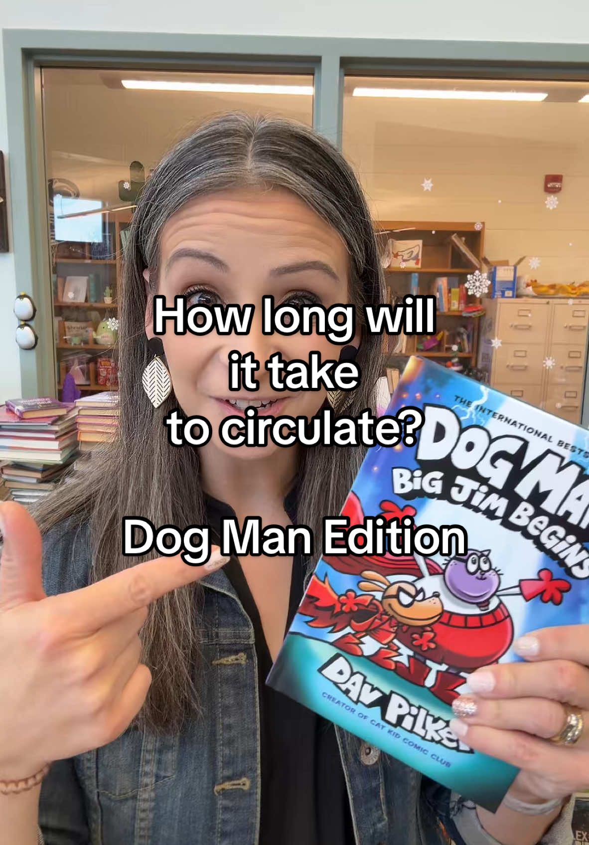 🤗 New game! How long will it take to circulate? Get your guesses in before watching 😂😂😂 #library #game #librariansoftiktok #librarytiktok #timedit #new #book #books #bookish #favorite #read #middleschool #tbr #Inverted 