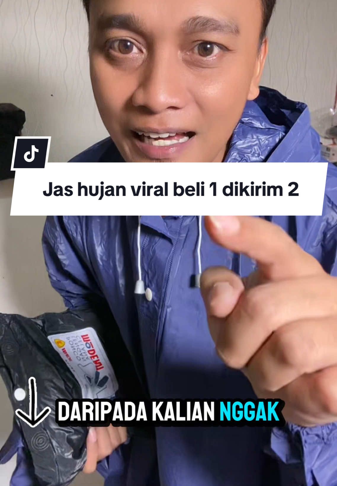 Jas hujan ponco lengan panjang viral ini murah bngt #jashujanmotor #jashujandewasa #jashujanviral #jashujanponco 