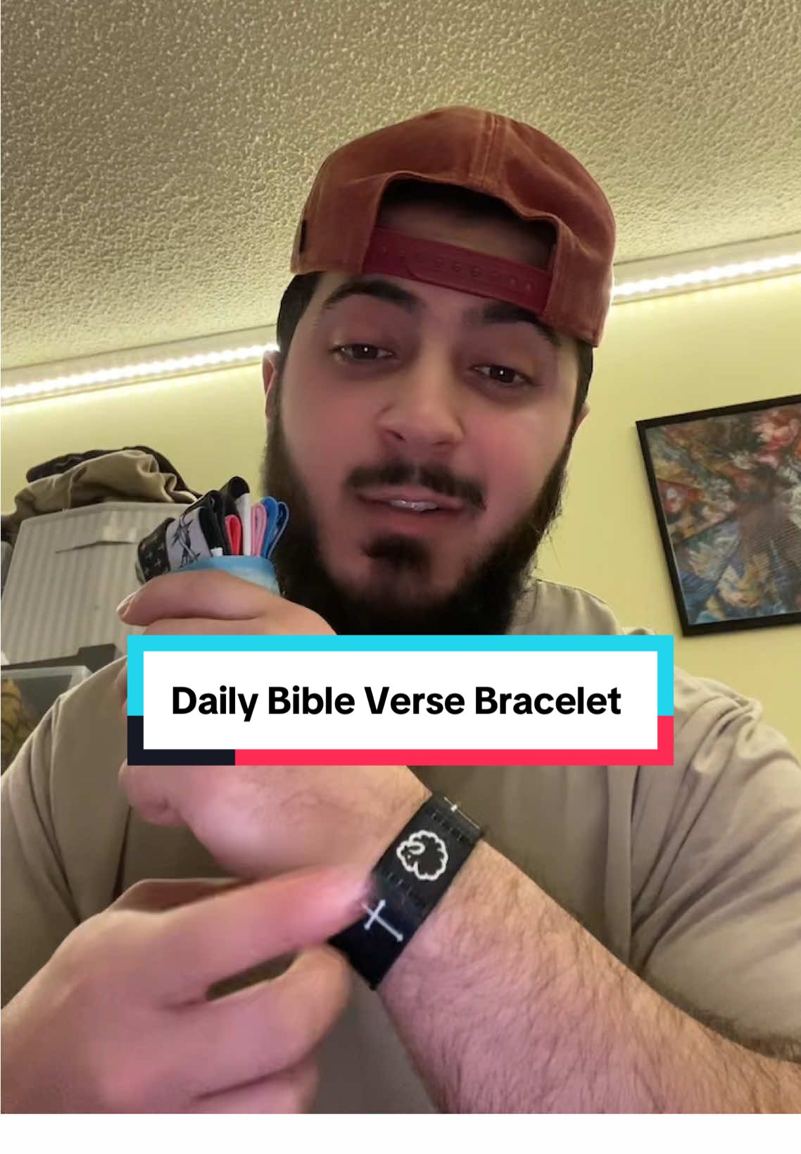 these daily bible verse bracelets are only $3! i started planting seeds in my friends lives! 🙏🏼❤️✝️ #christianbracelets #crossbracelet #bracelet #bracelets #christiantiktok #christiantok 