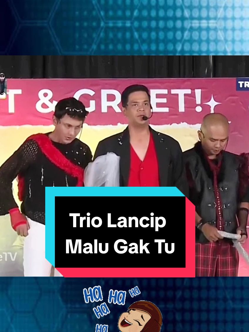 Trio lancip malu gak tu 😆😁 #laporpak7 #trans7official #triolancip #meetandgreet #videolebihpanjang #longvideos 