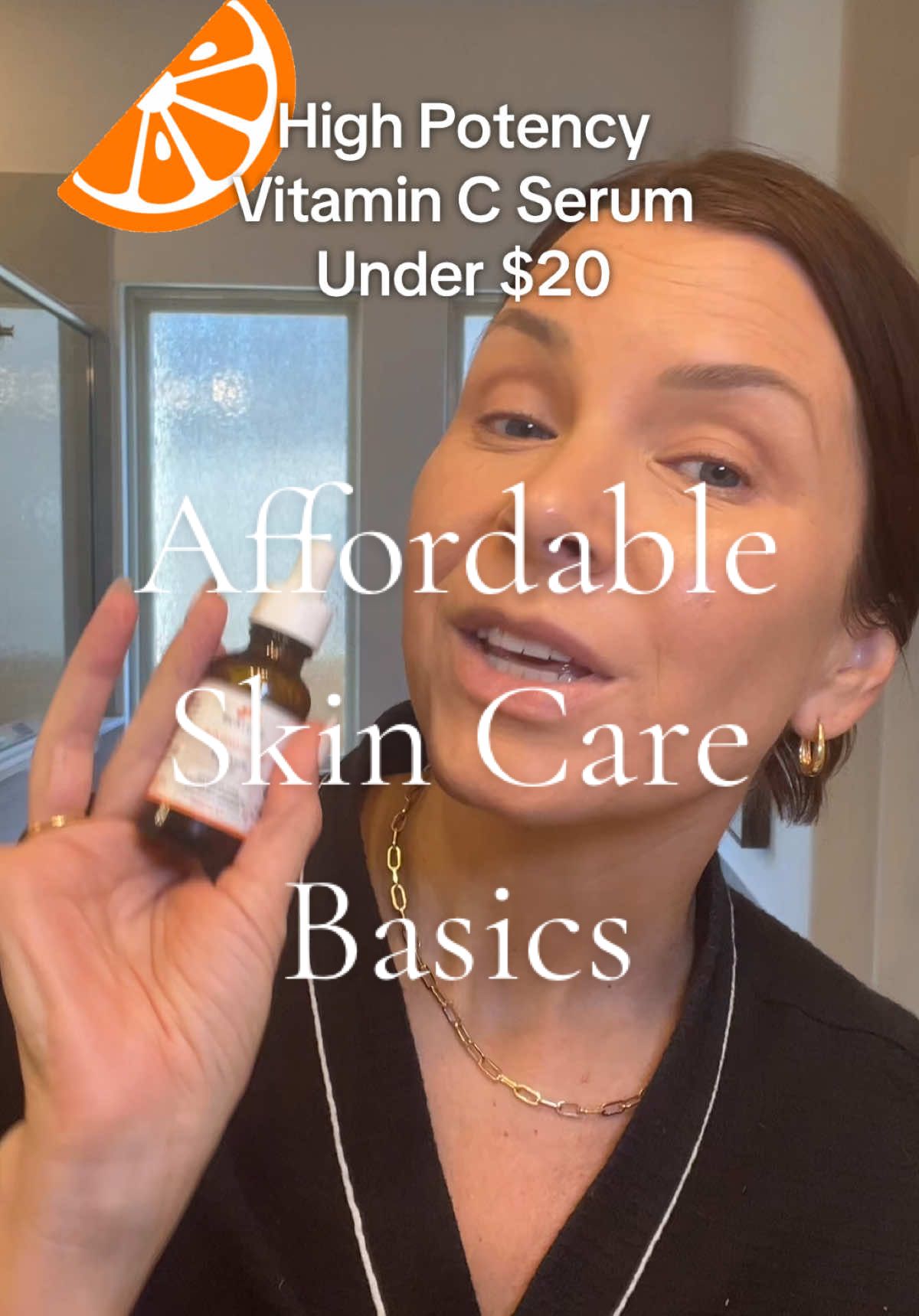 This vitamin C serum by Skin Deva is the best you can find on the market and at a fraction of the cost. #vitamincserum #ferulicacid #skincareover40 #skincareover50 #affordableskincare @Skindeva 