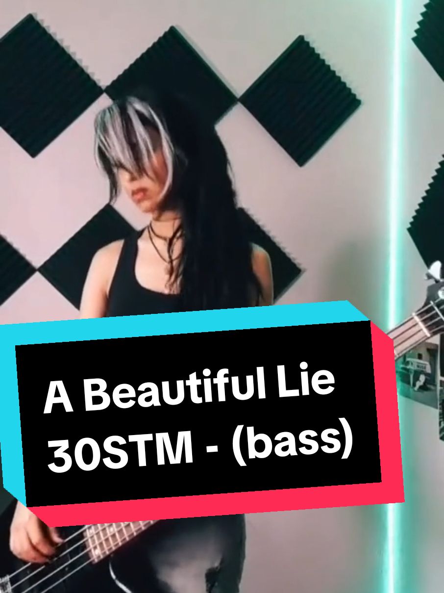 A Beautiful Lie (bass cover) -@Thirty Seconds to Mars 30STM . . . . . . . . #rockmusician #rockmusic #rockerchick #bassplayers #bassplayer #bassist #bassists #femalebassist #femalemusician #alternativerock #30stm #jaredleto #beautifullie #thirtysecondstomars #alternativemusician 