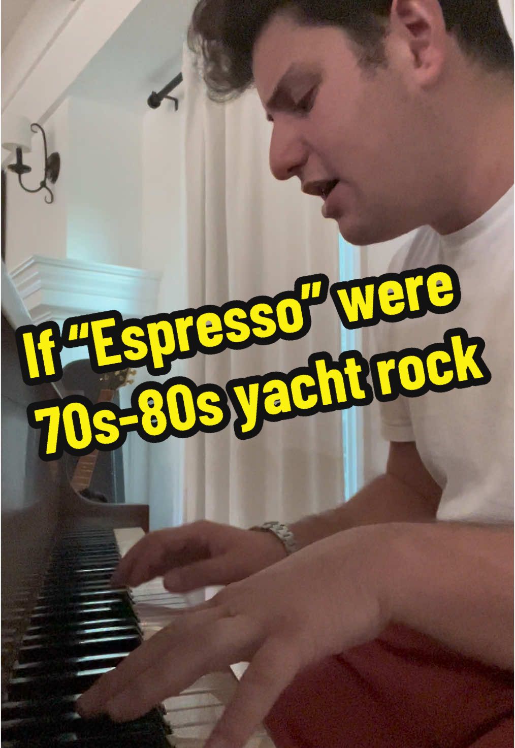 What artist genre should I do next? #yachtrock #espresso #sabrinacarpenter @Kenny Loggins @Michael McDonald @Christopher Cross ☆ #satire #musicalcomedy #singersongwriter #impressions 