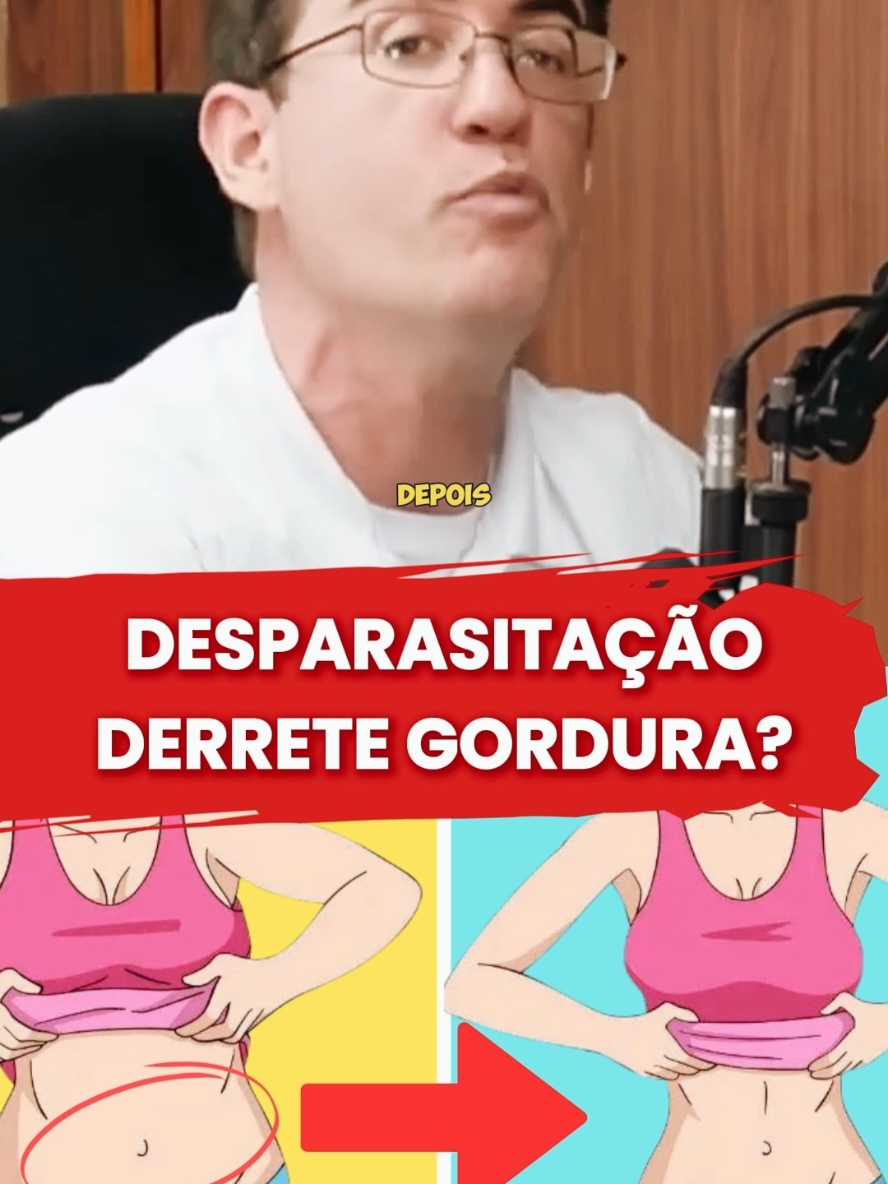 DESPARASITAÇÃO FAZ VOCÊ EMAGRECER! #parasitas #emagrecimento #emagrecer #secarbarriga #gorduralocalizada #parasita #verme #saude #dicas #tiagorocha 