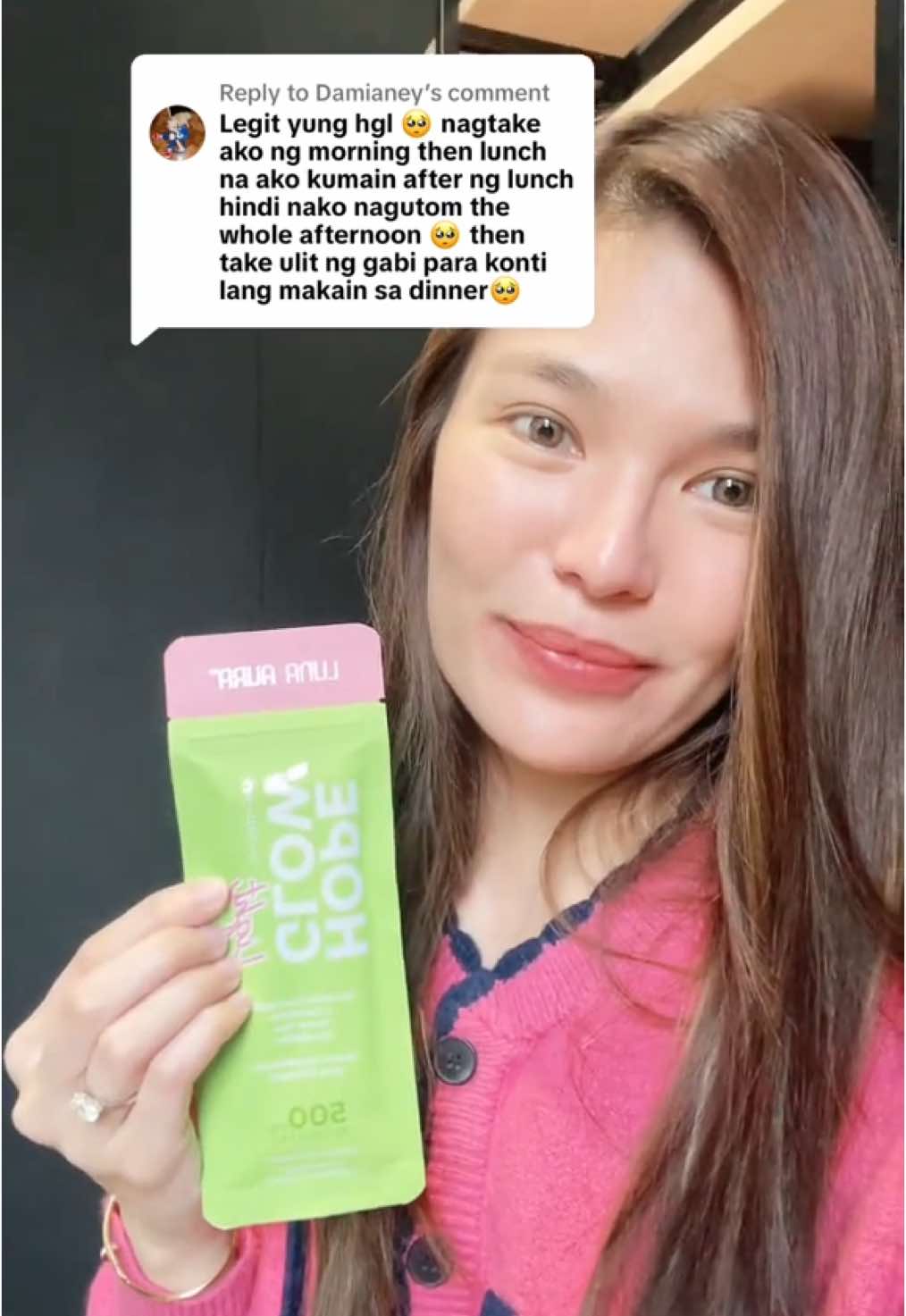 Replying to @Damianey Pampapayat na Gluta Collagen Capsules! 💚💗 #HopeGlow #HopeGlowLight 