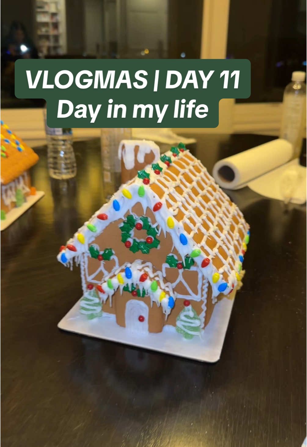 Day 11 | a couple appts and more gingerbread houses @May Garmo @6Salon #Vlogmas #Vlog #dayinmylife #shopping #laser #eyebrows 