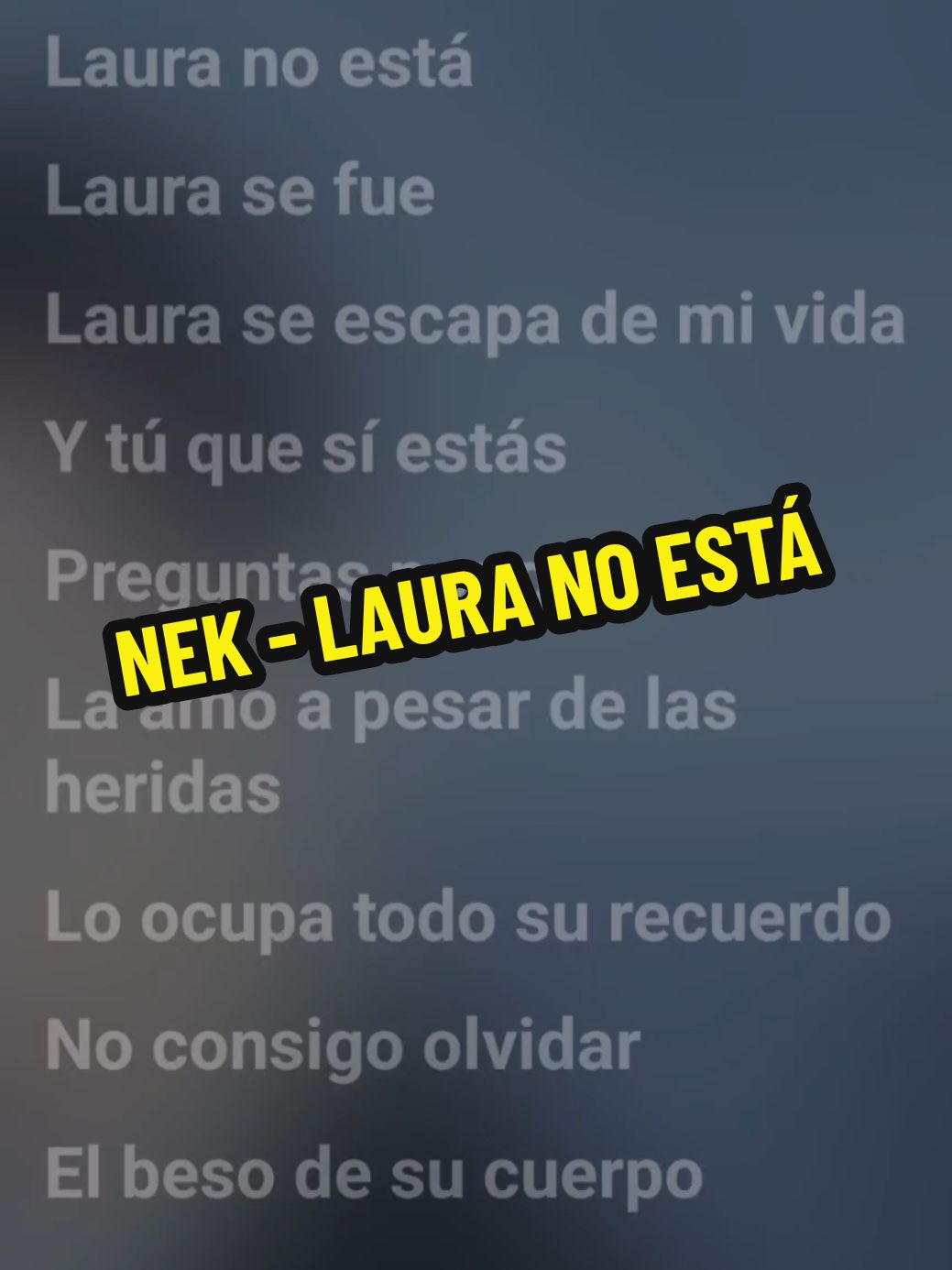 NEK - LAURA NO ESTÁ  #nek #lauranoesta #tiktokviral #tendencia #parati #foryou #gustosculposos🎵 #Viral #paratiiiiiiiiiiiiiiiiiiiiiiiiiiiiiii #fyp 