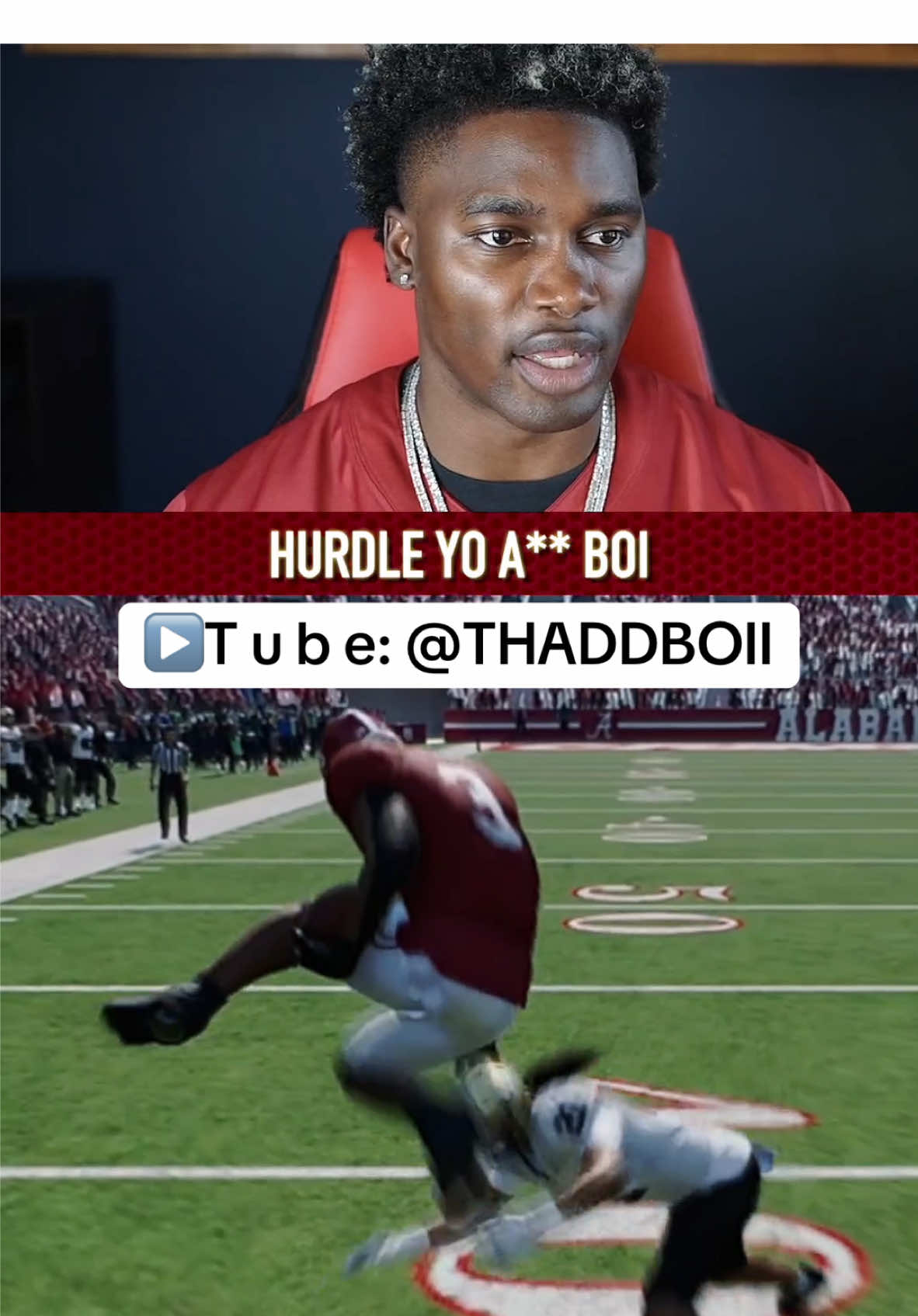 Tables turned QUICK on DonTavius🤦🏾‍♂️🤦🏾‍♂️🤦🏾‍♂️🤦🏾‍♂️🤦🏾‍♂️🎮🤣 @THADDBOII GAMING🎮 #cfb #cfb25 #thaddboii #collegefootball25 #ncaa25 #ncaafootball #dontavius #cju #bama 