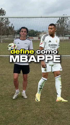 Define como Mbappe⚽️