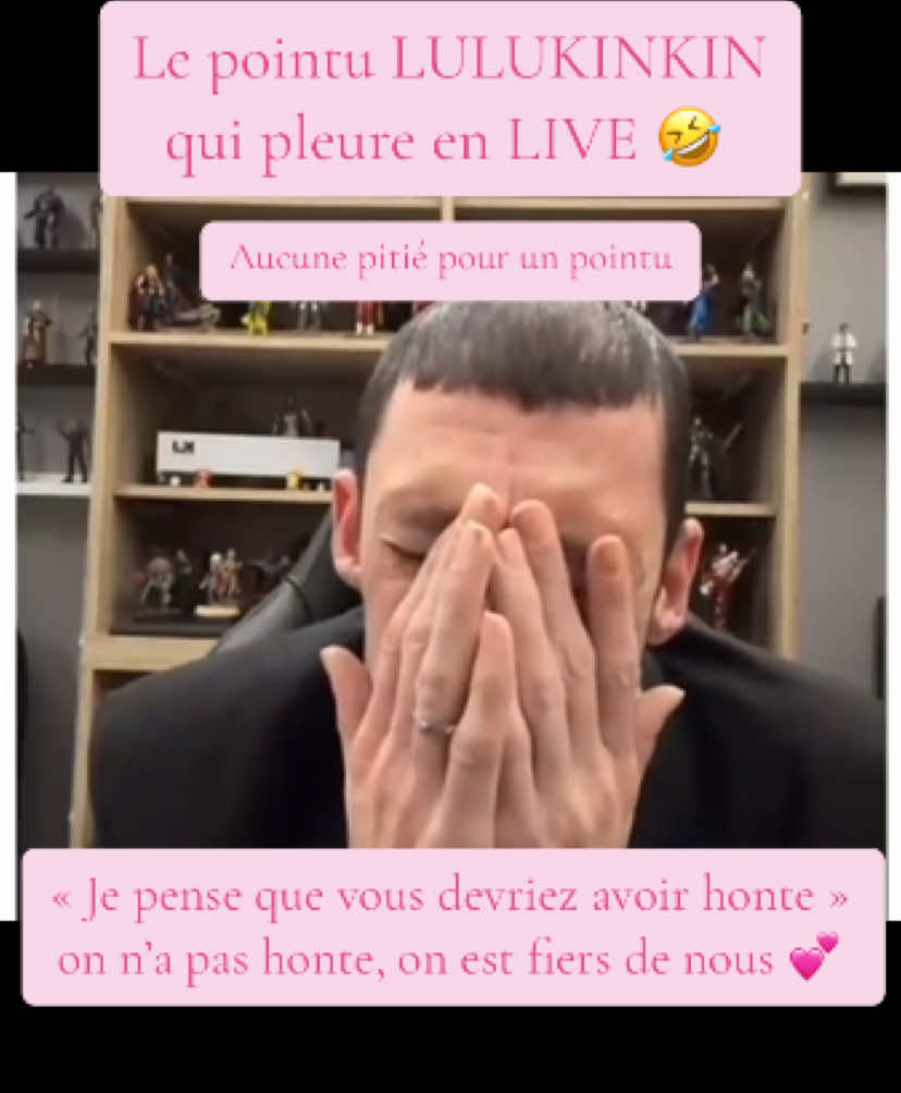 Lulukinkin pleure en live 🤣 #lulukinkin #luluofficiel59500 