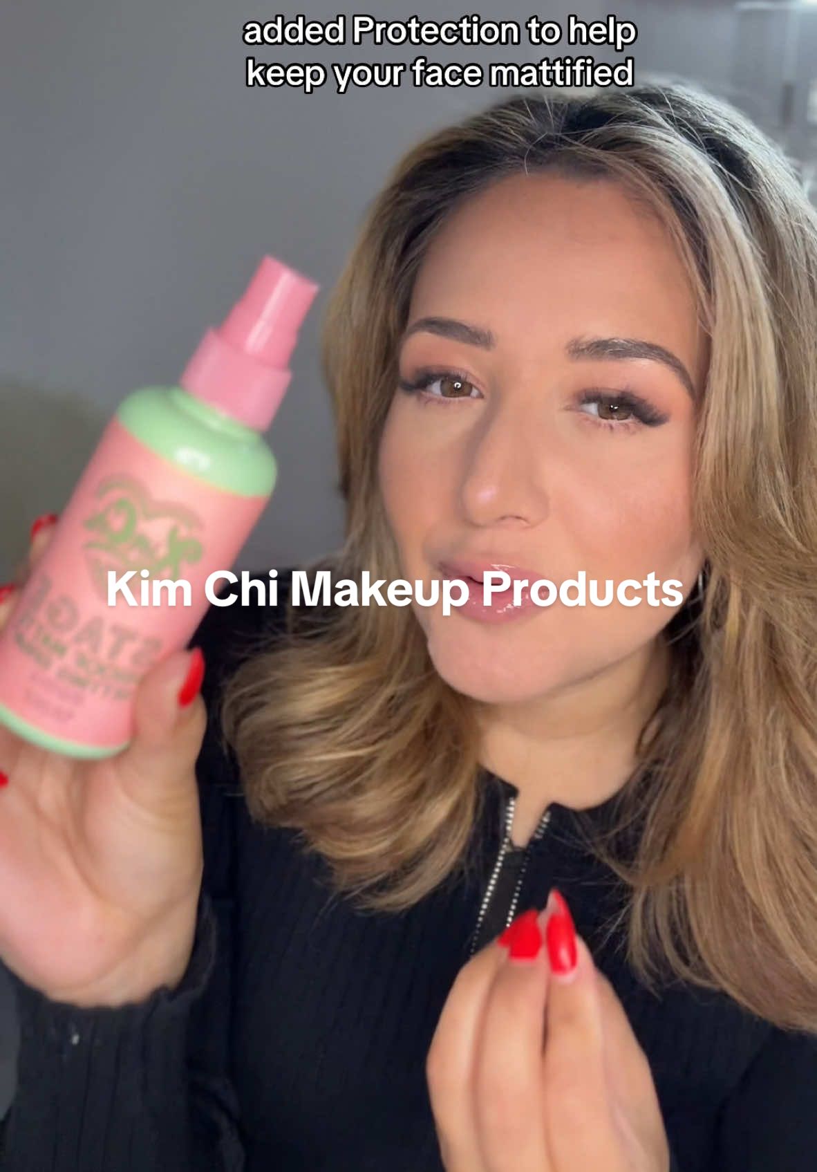 I love kim chi chic make up products it doesn’t emphasize the texture in my skin  #TikTokShopHolidayHaul #ttsbeautybesties #giftguide #spotlightfinds #mademyyear #tiktokshopcreatorpicks #kimchichicbeauty 