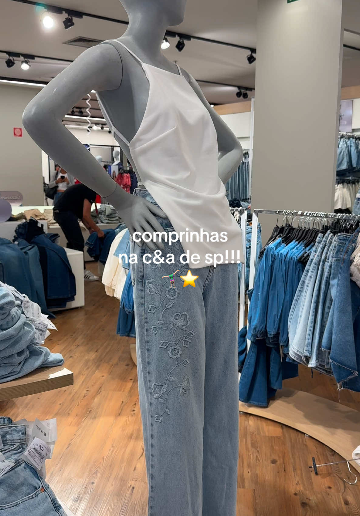 fui dar uma voltinha na c&a de so e quase surtei 🤯🤸🏻‍♀️ #comprinhas #autocuidado #looks #cea #shopping 