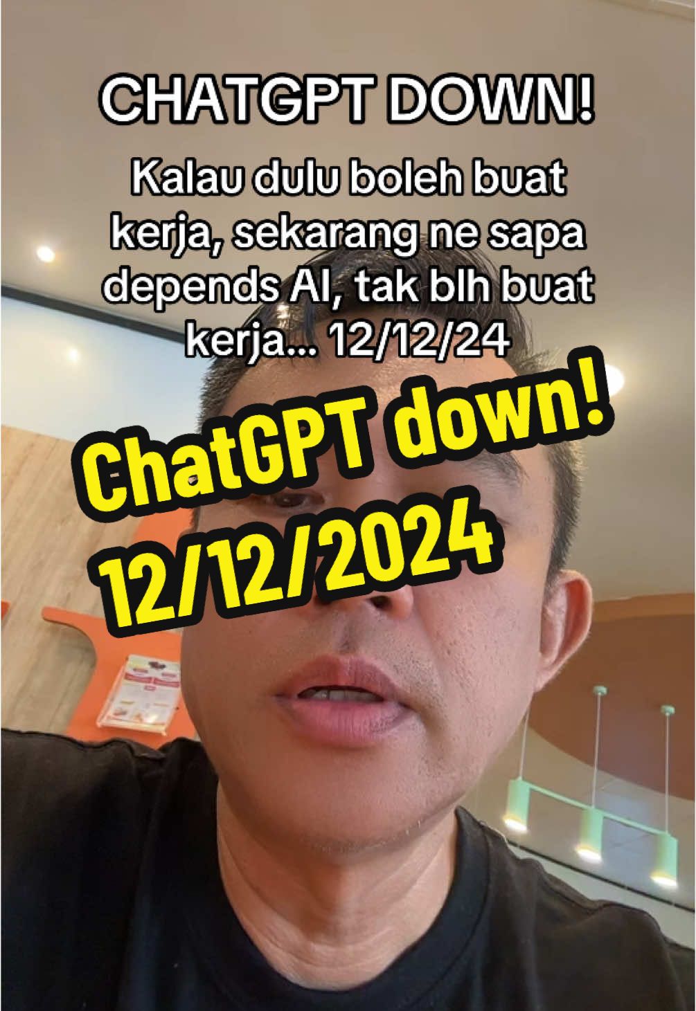 bila kebergantungan ChatGPT, hampir semua kerja tertangguh takleh buat 🤣😂🤣 #chatgpt #caspianking #openai 