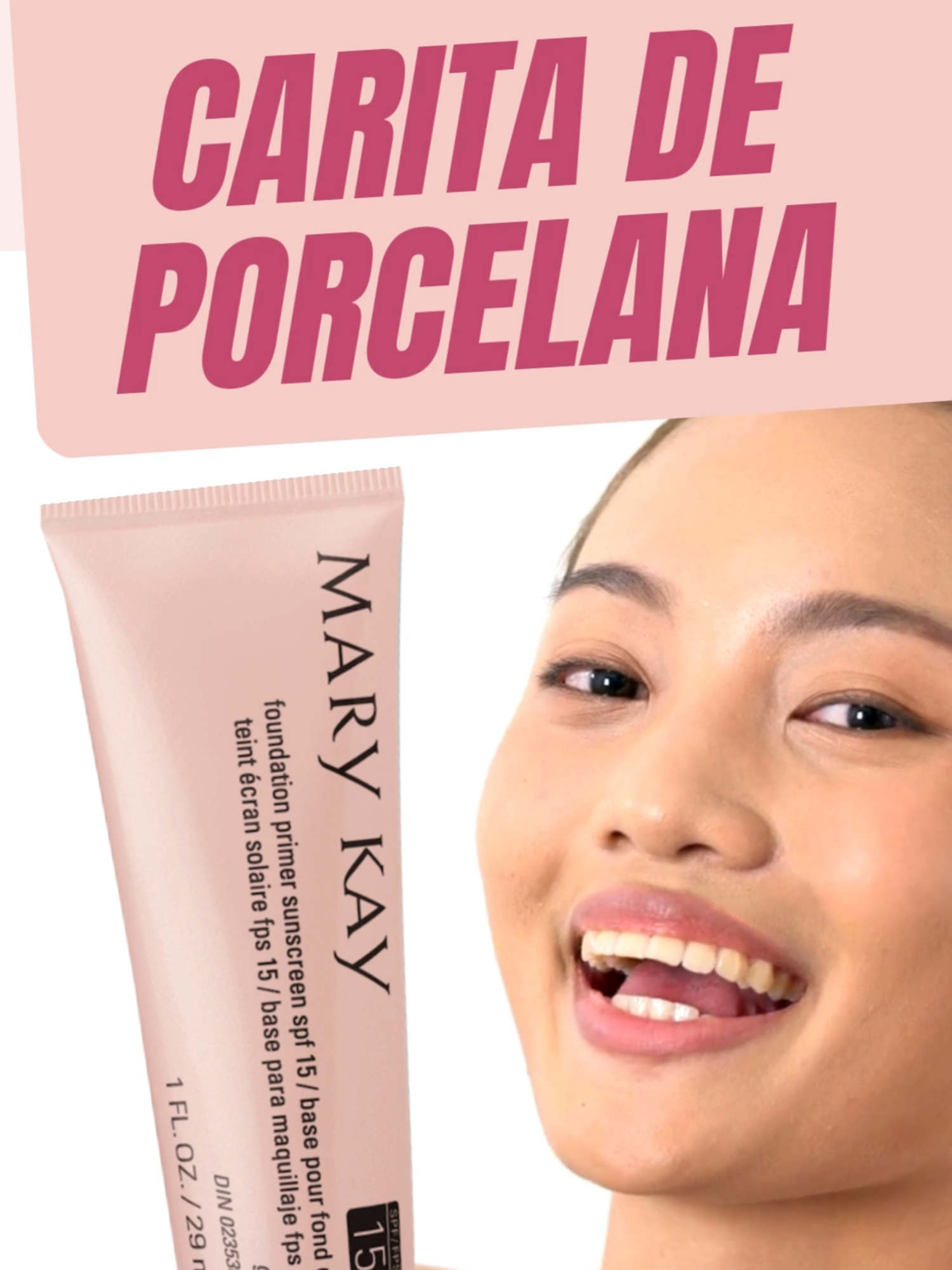 Carita de porcelana. #marykaymexico #marykay #maquillajefacil #maquillajeprincipiantes #maquillaje