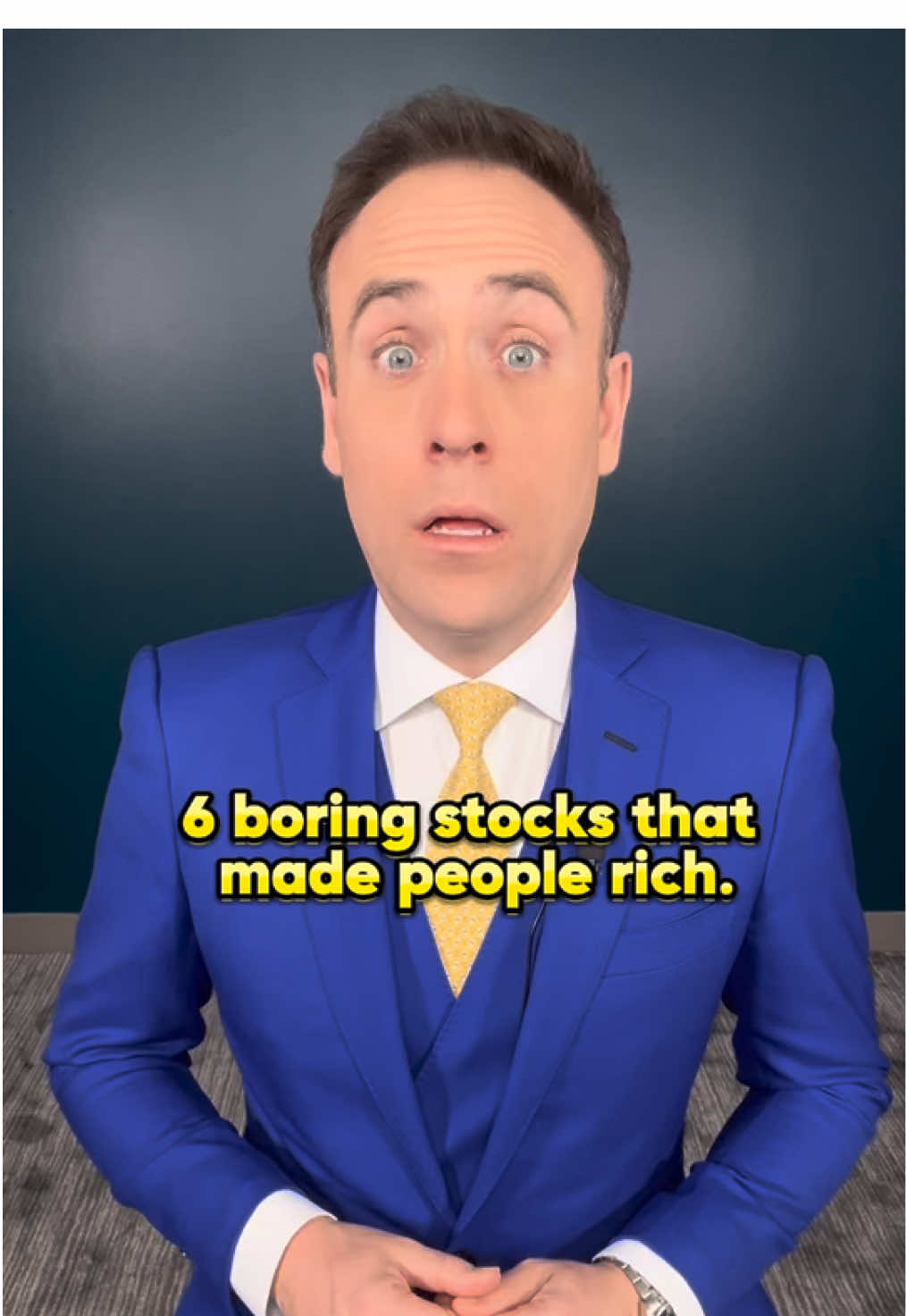 6 boring stocks that made people rich. #stocks 