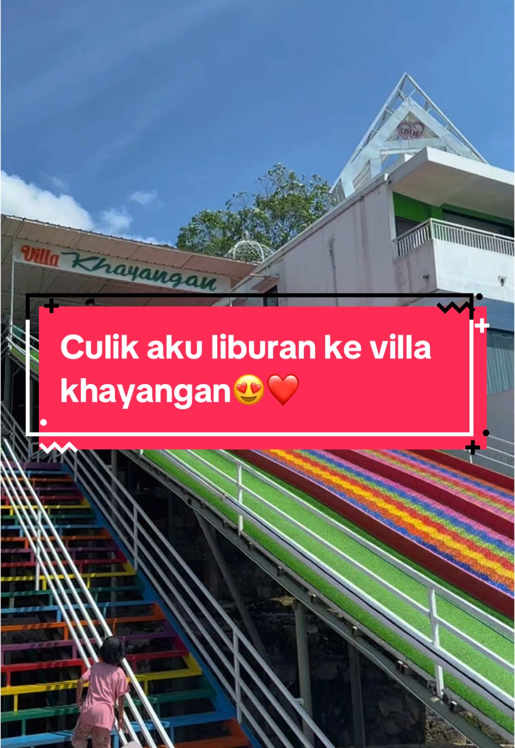 Culik ayang nya liburan ke villa khayangan gas😍❤️ #villakhayanganbogor