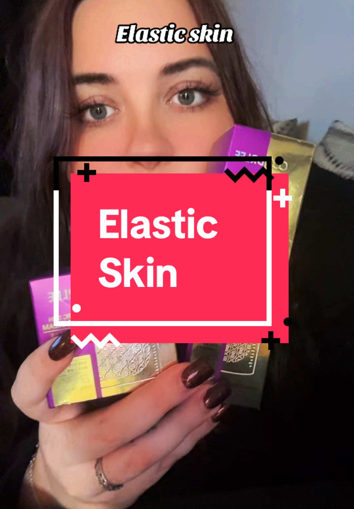 Absolutely loveee #cccdrlee #elastskintoner & #elasticskinfacecream ! Luxury packaging giving the glass skin look im always going for 💛💜 #elasticskin #glassskinroutine #glass #glassskin #skintok #addicted #addict #addiction #skincare #skincaretok #skin 